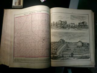 1871 Atlas.  Mcdonough County illinois. 10