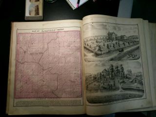 1871 Atlas.  Mcdonough County illinois. 12