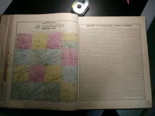 1871 Atlas.  Mcdonough County illinois. 4