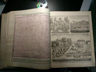 1871 Atlas.  Mcdonough County illinois. 7