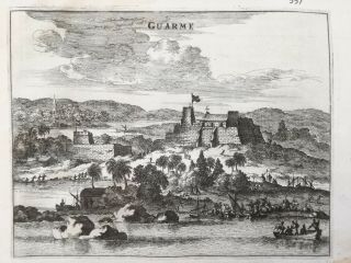 Montanus America Print Guarme Peru - 1671