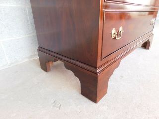 STICKLEY Cherry Chippendale Style Bachelor Chest 38 