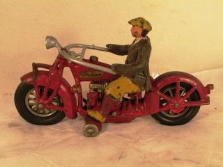 Hubley Indian Four Cylinder Motorcycle