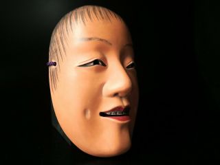 Japanese Handmade SHOJYO mask noh kyougen kagura demon mask bugaku 2