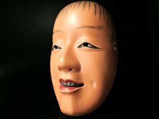 Japanese Handmade SHOJYO mask noh kyougen kagura demon mask bugaku 5