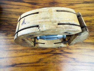 Vintage Wooden Hat Stretcher Form 1920 ' s The Osbro Milliners Supplies 11