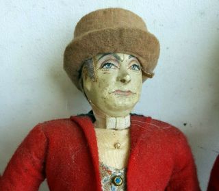 Extremely Rare C1920/40 Exceptional English Ottenberg Portrait Cloth Doll