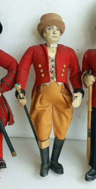 EXTREMELY RARE c1920/40 exceptional English Ottenberg Portrait cloth doll 2