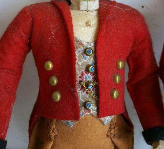 EXTREMELY RARE c1920/40 exceptional English Ottenberg Portrait cloth doll 6