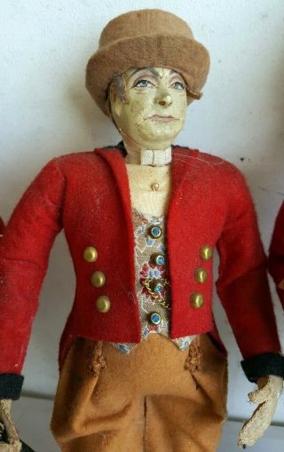 EXTREMELY RARE c1920/40 exceptional English Ottenberg Portrait cloth doll 8