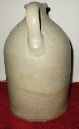 Antique 19th Century Cobalt Blue Stoneware Somerset,  Potters 1g Jug Crock 4