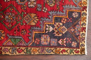 SUMMER DEAL Vintage Geometric Tribal Kashmar Area Rug Hand - Knotted Accent 3x5 9