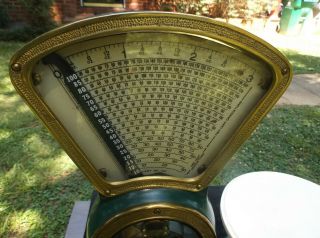 Antique Vintage 3 Pound Candy Scale Old Collectible Scales Weighing Store Rare 3