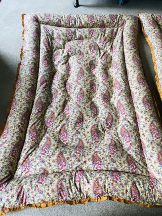 True Vintage Matching Single Bed Size Feather Eiderdowns 2