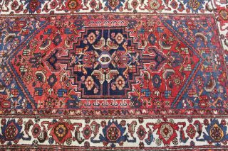 A Handsome Old Handmade Zanjan Azerbaijan Oriental Rug (203 X 127 Cm)