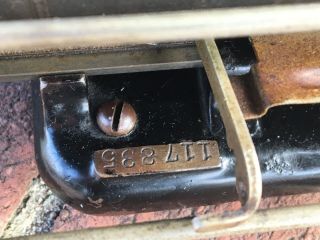 BLICKENSDERFER NO.  5 Antique TYPEWRITER IN Wood Box 8
