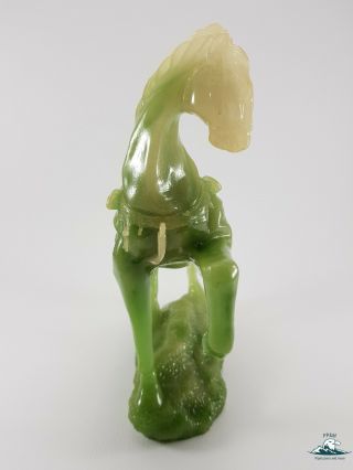 Vintage Chinese Jade Horse Figurine 9