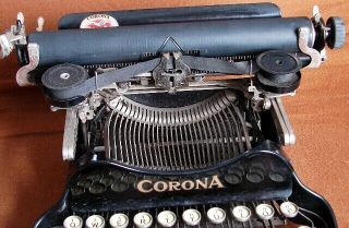 Vintage Antique Corona S3 Typewriter (Identical to Ernest Hemingway’s) 7