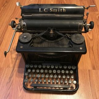Vintage Lc Smith & Corona 8 - 12 In.  Typewriter 1930 