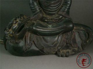 Very Large Old Chinese Tibet Bronze Kwanyin Image Statue Figure of Avalokitesvar 7