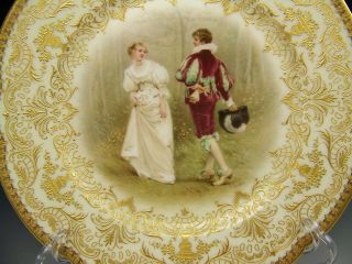 OLD PARIS SEVRES STYLE LE ROSEY HANDPAINTED 