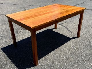 Thomas Moser Cherry Desk Table Signed And Dated 1989