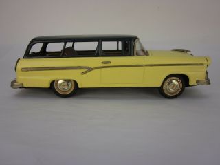BANDAI 1956 FORD CUSTOM RANCH WAGON Die Cast Car 7