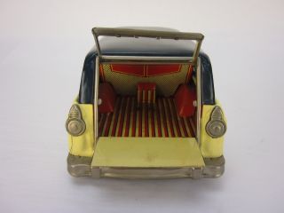 BANDAI 1956 FORD CUSTOM RANCH WAGON Die Cast Car 9