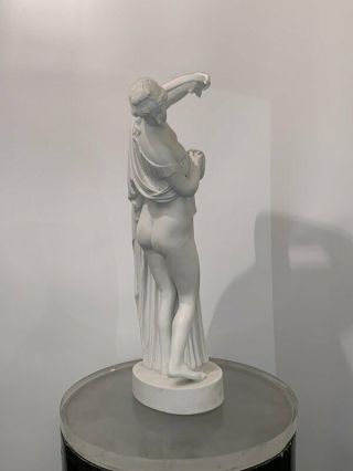 19TH CENTURY CLASSICAL NUDE SCULPTURE Venus Callipyge - PARIAN FIGURE 2