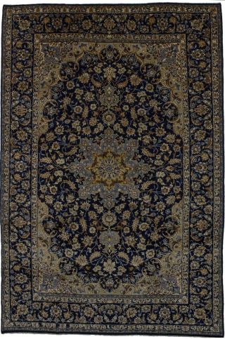 Handmade Vintage Classic Design Najafabad 9x13 Persian Rug Oriental Home Carpet