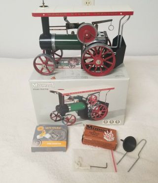Vintage Mamod Te1a Steam Tractor Toy With Box
