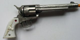 Vintage Nichols first Model 45 with notched cylinder cap gun c.  1950 ' s 2
