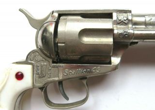 Vintage Nichols first Model 45 with notched cylinder cap gun c.  1950 ' s 3