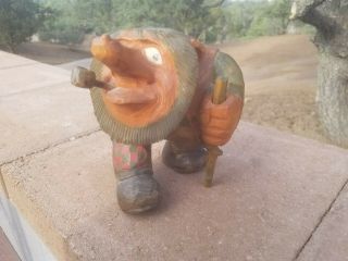 Anton Sveen Wood Carved Troll