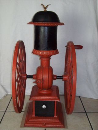 Antique 1875 Cast Iron Swift Mill No.  15 Mercantile Coffee Bean Grinding Mill