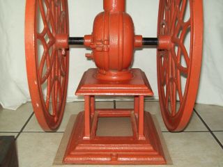 Antique 1875 Cast Iron Swift Mill NO.  15 Mercantile Coffee Bean Grinding Mill 3