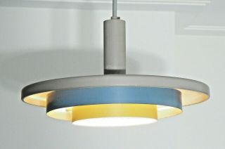 Mid Century Modern Design Pendant Lamp By Louis Kalff For Philips 1950s