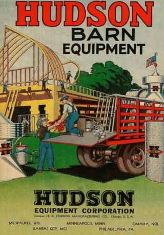 RARE Vintage Cast Iron & Wood Hudson Mall 1120 Barn Hay Pulley Old Farm 12