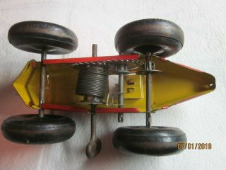 MARX No.  7 WIND - UP RACE CAR MADE IN USA 4