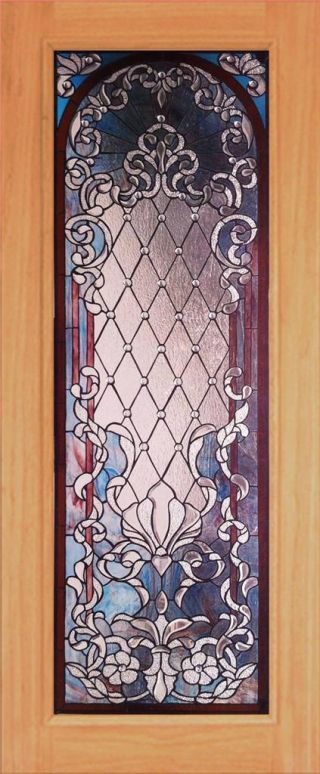 Stained Glass Custom Entry Or Interior Door - Jhl163