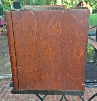 Antique Oak Globe Wernicke Elastic Barrister Bookcase E Size SECTION A 5