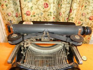 AWESOME ANTIQUE CORONA TYPEWRITER COMPANY 3 TYPEWRITER - PATENTED 1904 & 1910 5