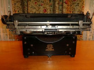 AWESOME ANTIQUE CORONA TYPEWRITER COMPANY 3 TYPEWRITER - PATENTED 1904 & 1910 9