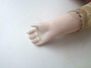 Antique 1880s German Bisque Kestner H Mark Turned Head Doll Kid Body 19 