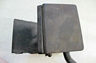 Vintage Block printing press PAT Nov.  2 1875 Cast Iron Rare Table top 9.  75 tall 9