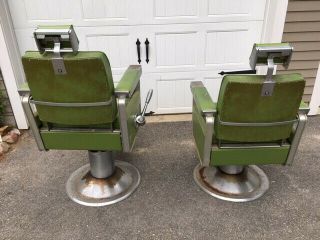 Paidar Vintage Barber Chairs 1967.  2 Chairs in for age. 9