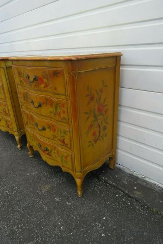 Shabby Chic Hand Painted Dressers Side End Tables by John Widdicomb 9742 10