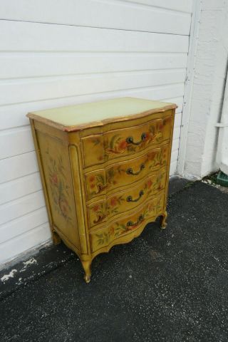 Shabby Chic Hand Painted Dressers Side End Tables by John Widdicomb 9742 9