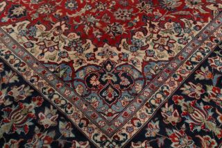 Traditional Area Rugs Hand - Knotted Wool Floral Vintage Carpet 10 x 14 8