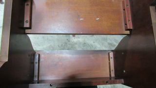 Mahogany Bed Steps for Poster Bed 7